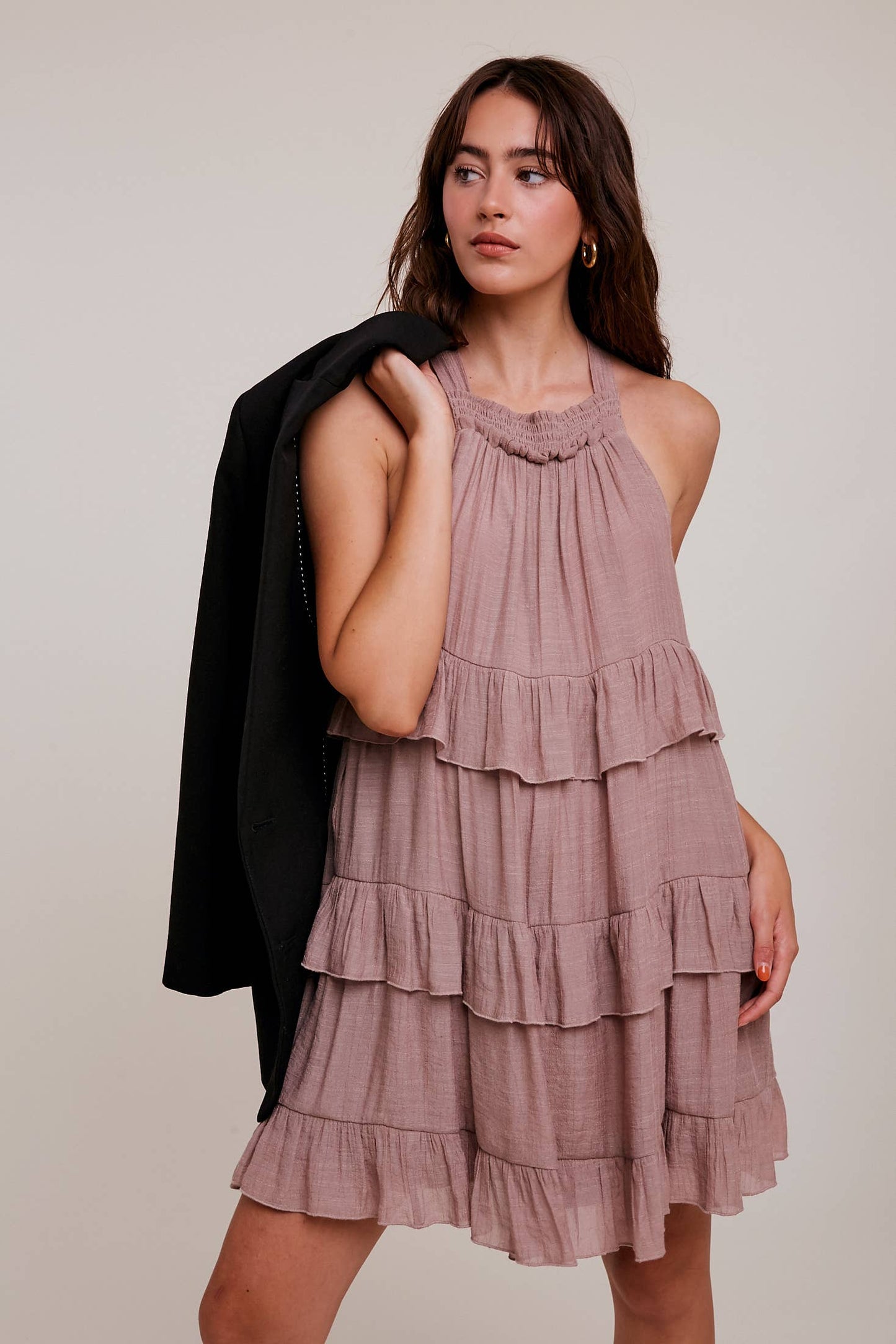 Betty Tiered Mini Dress