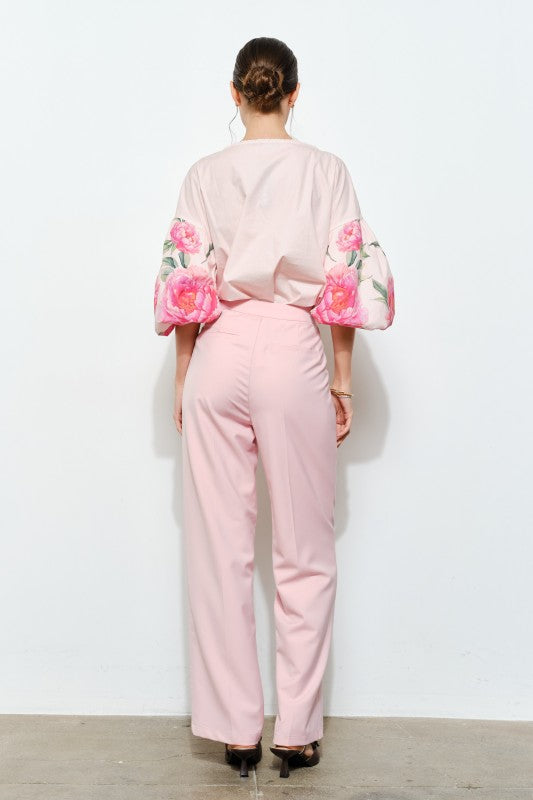 Wildflower Poplin Blouse