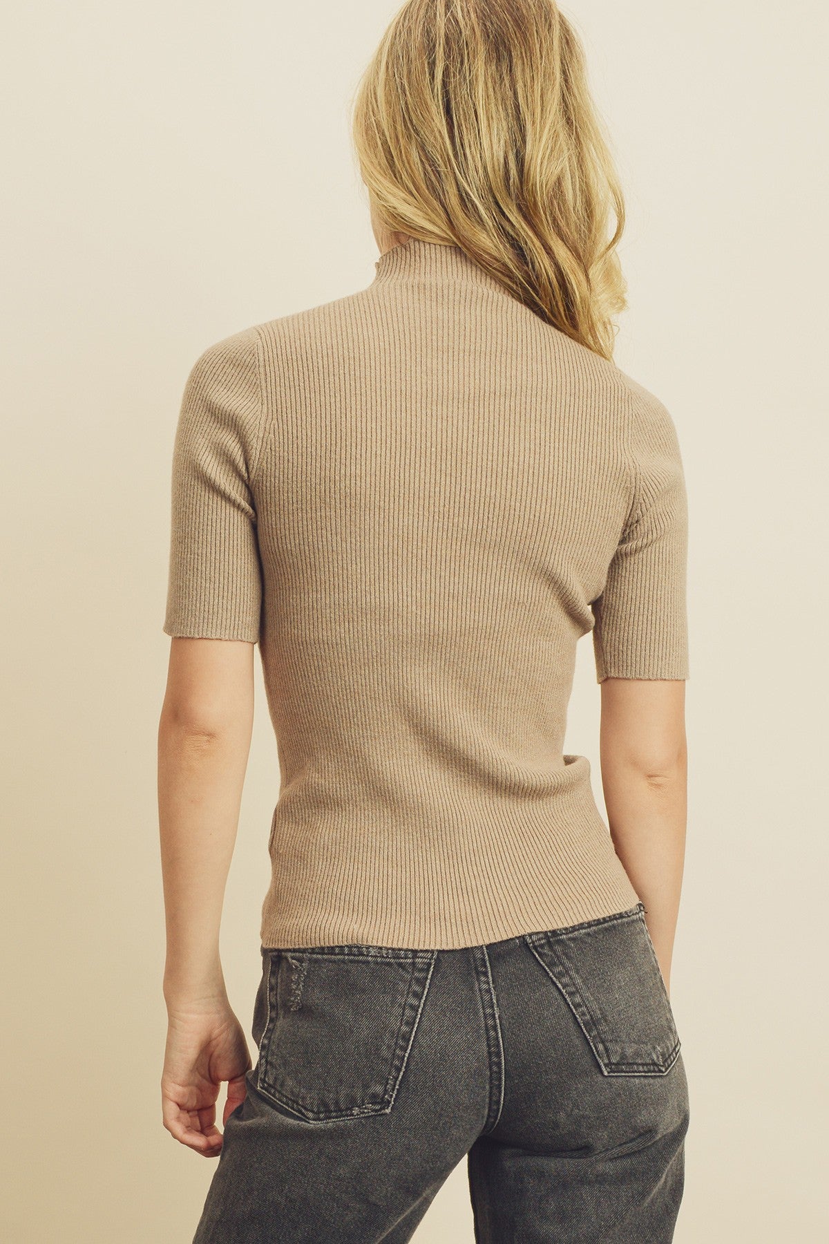 Spot On Mock Neck