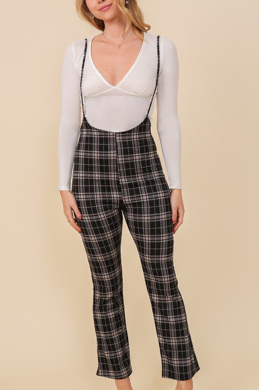 Timeless Plaid Jumpsuit