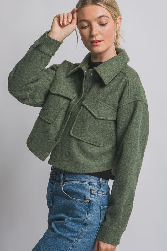 Fleece Forest Spell Jacket