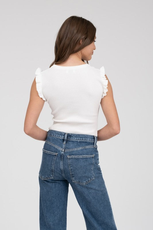 Wilden Ruffle Top