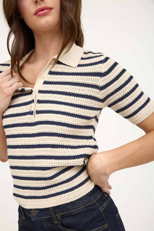 Polo Girl Top