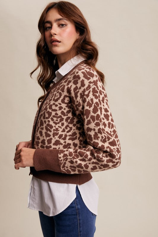 Leopard Cardigan