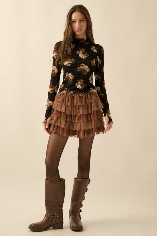 Hollow Lace Skirt