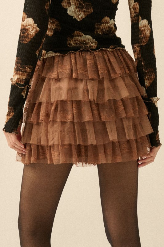 Hollow Lace Skirt