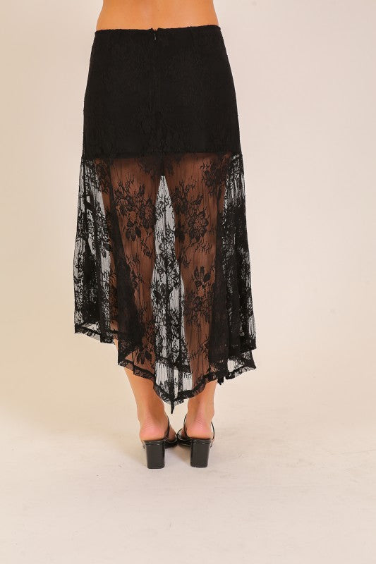 Alyson Lace Midi