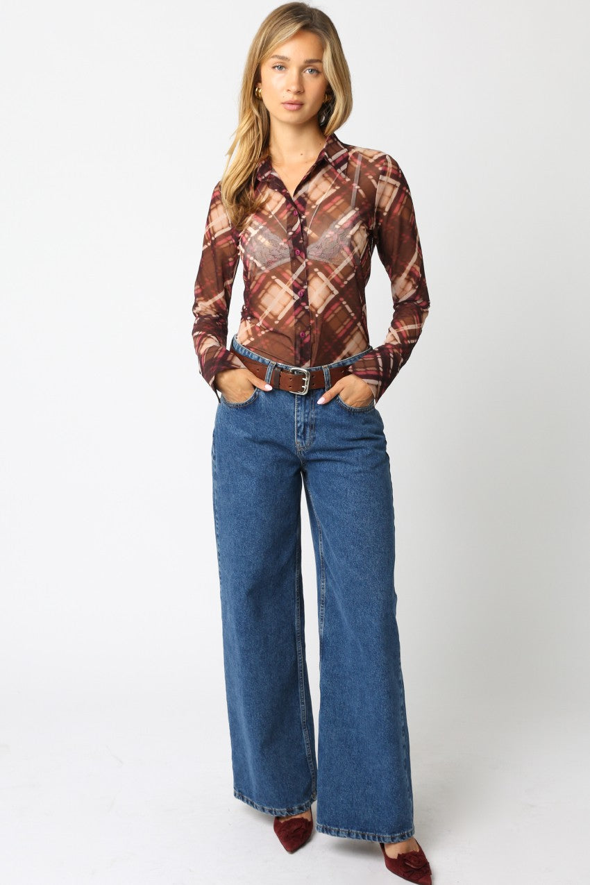 Elsie Mesh Top