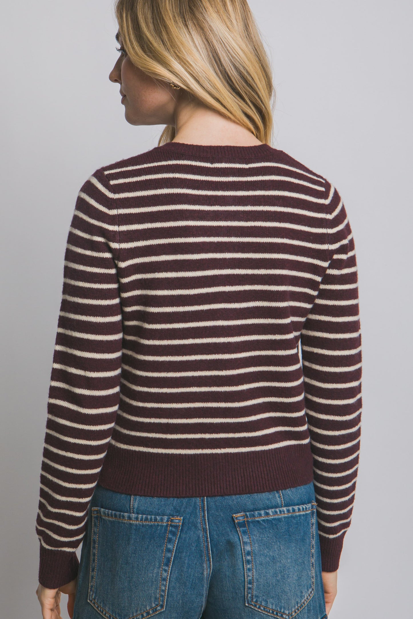 Upper Class Stripe Cardi