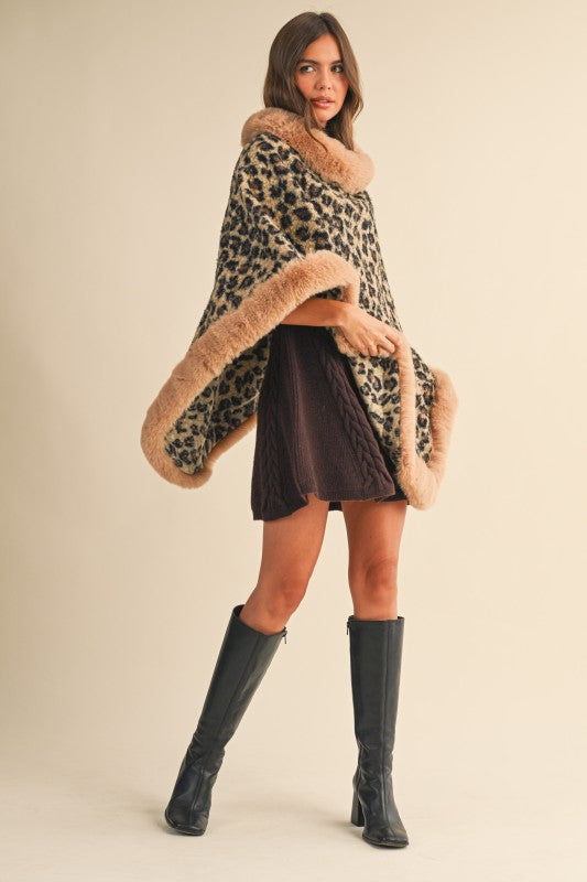 Willow Leopard Cape