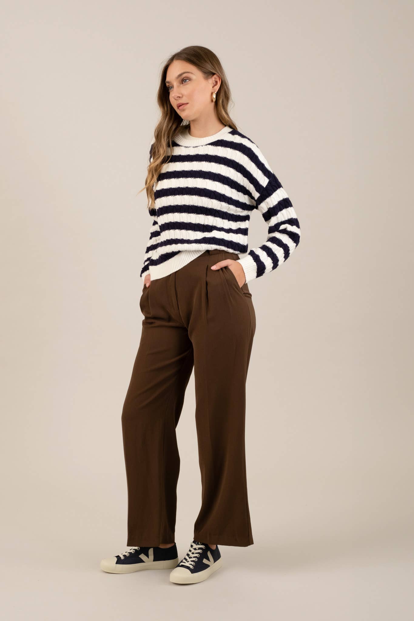 On Board Stripe Sweater