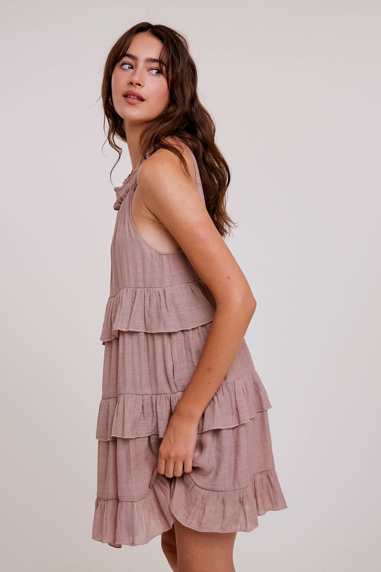 Betty Tiered Mini Dress