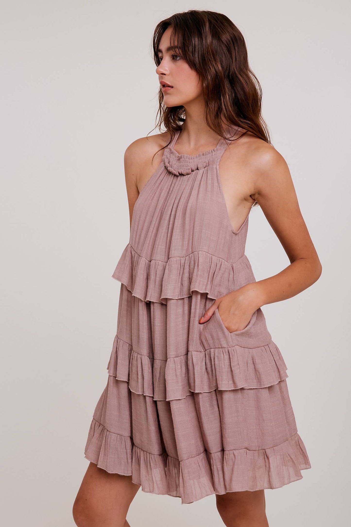 Betty Tiered Mini Dress