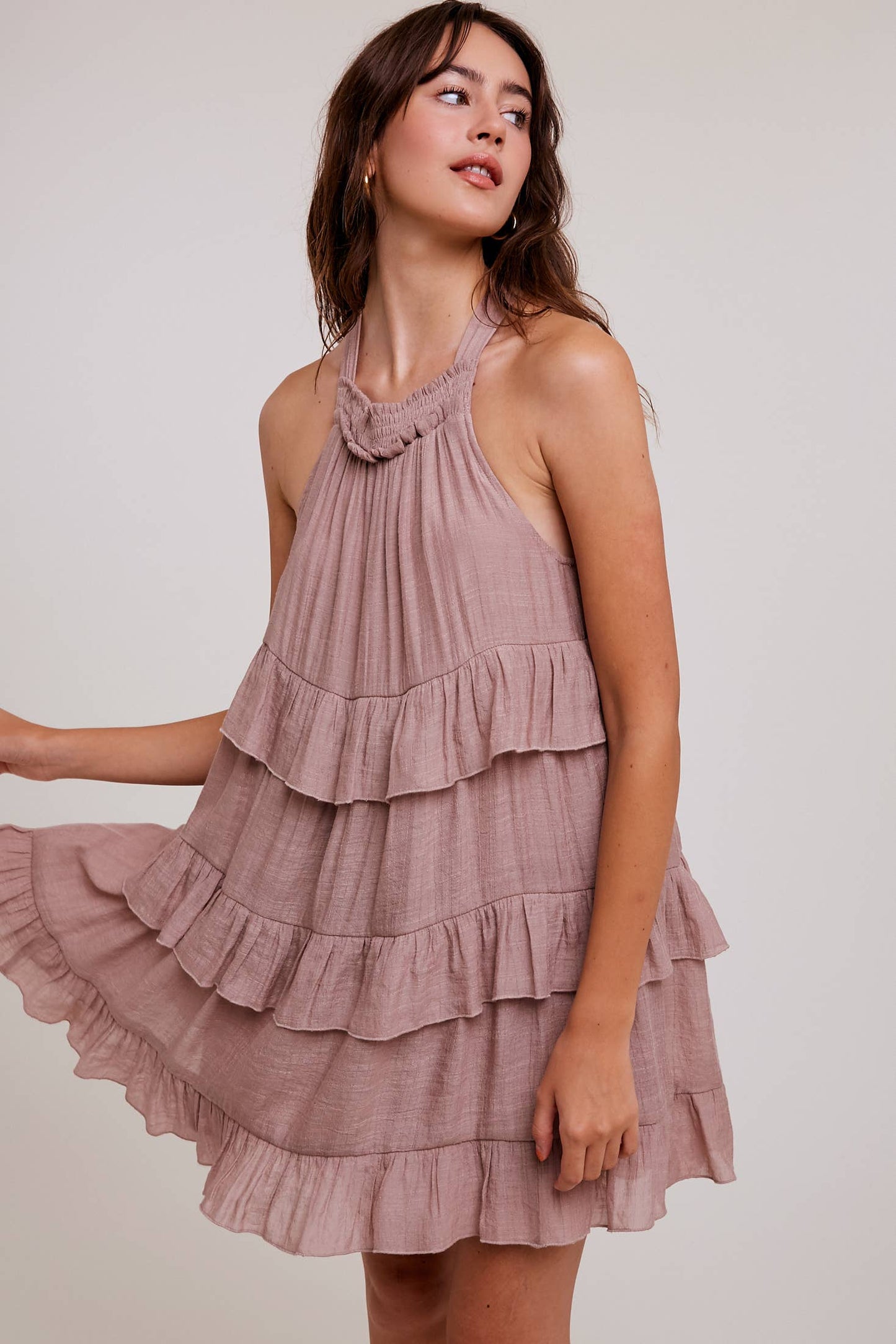 Betty Tiered Mini Dress