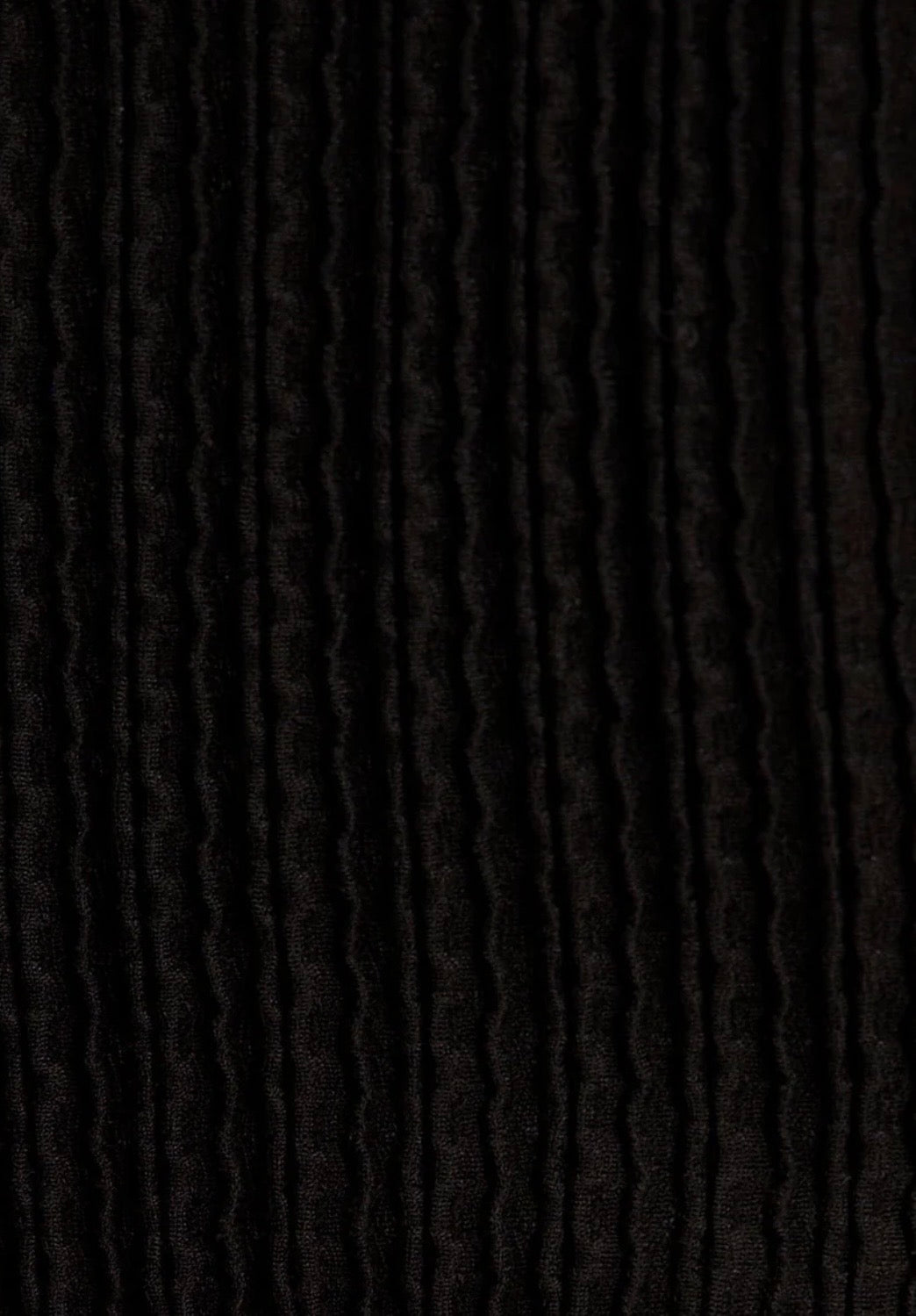 Boatneck Textured Top Black