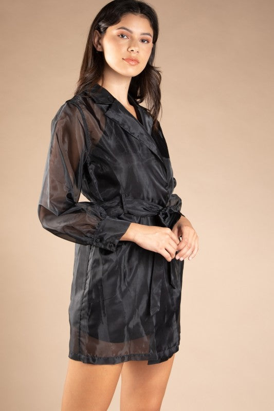 Whispering Organza Trench