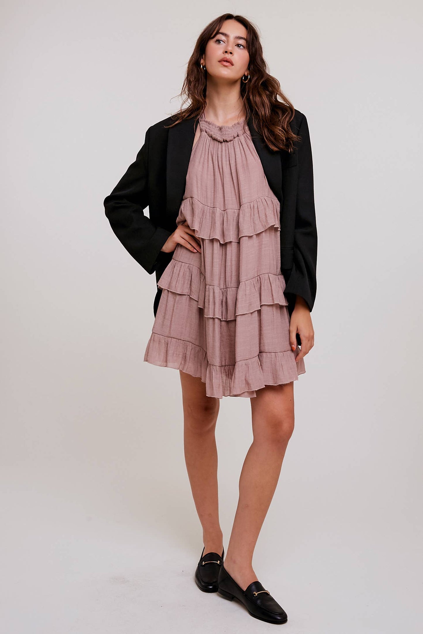 Betty Tiered Mini Dress