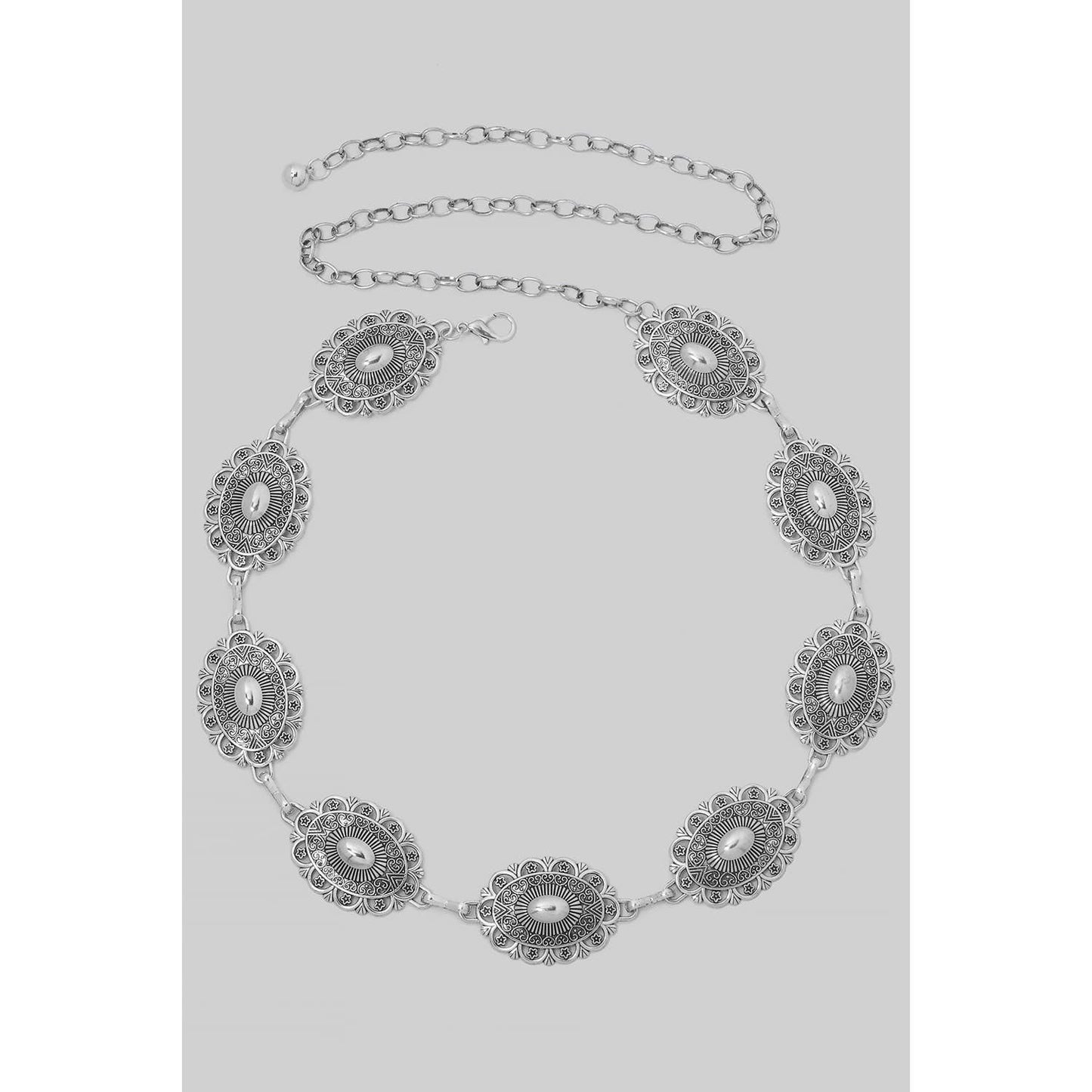 Circle Concho Chain Belt