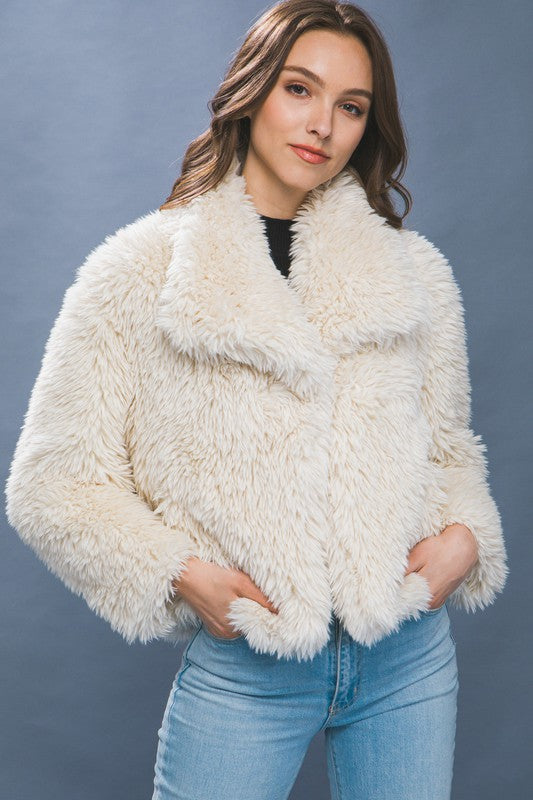 Wanderlune Faux Fur Jacket