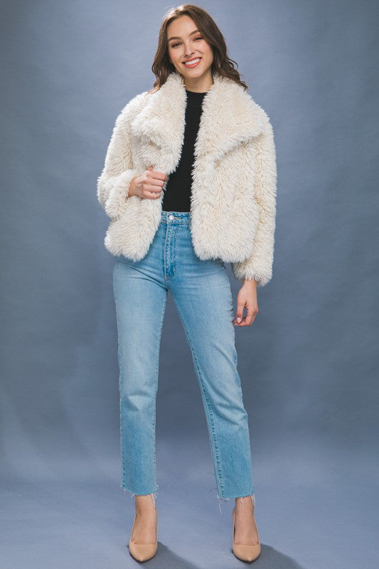 Wanderlune Faux Fur Jacket