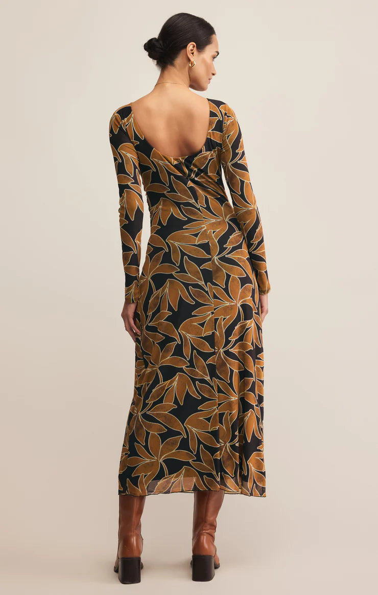 Spellbound Mesh Floral Dress