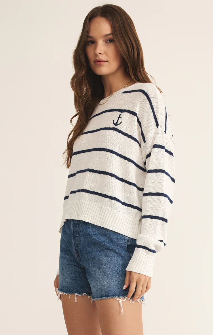 Anchors Away Sweater