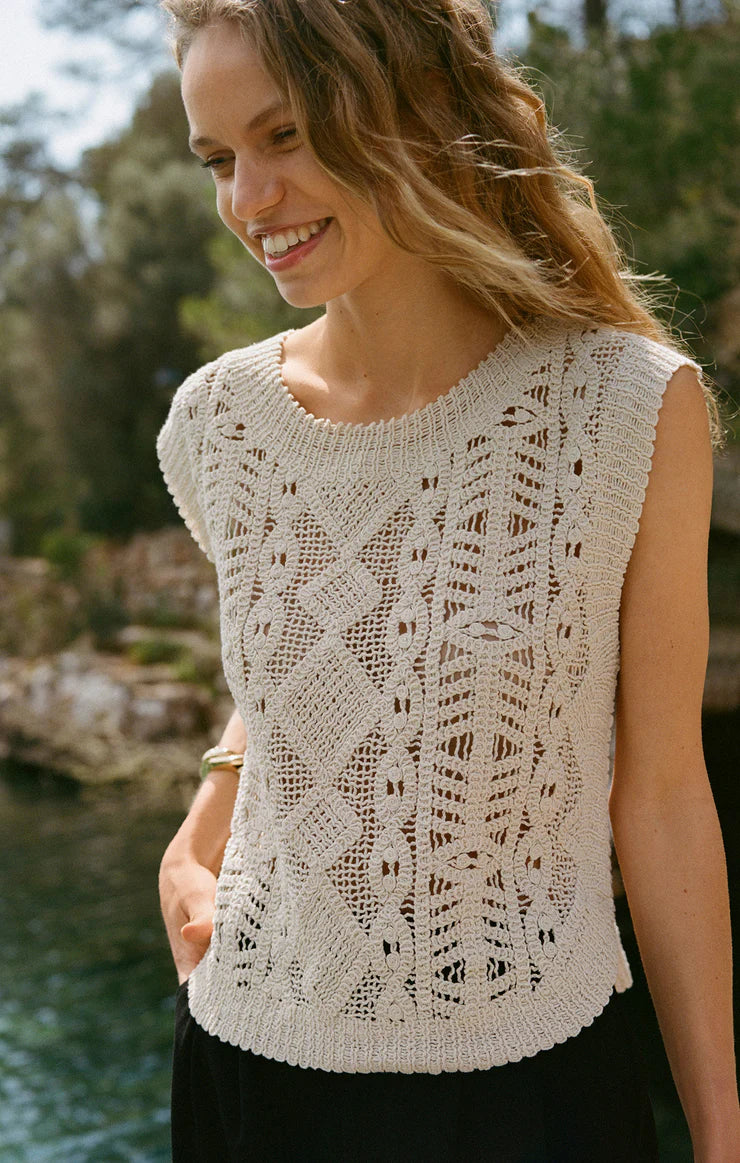 Baroque Sweater Tank
