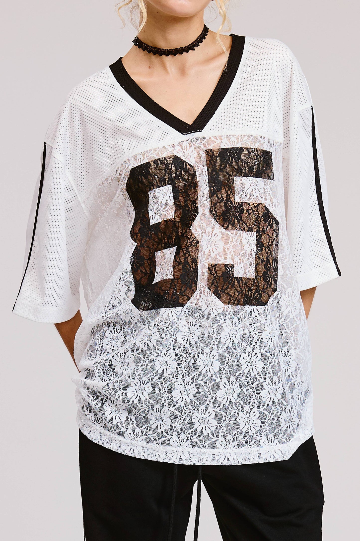 85 Lace Jersey