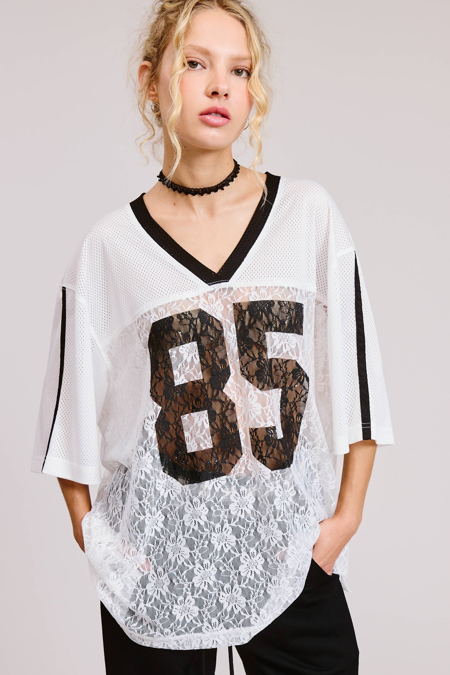 85 Lace Jersey