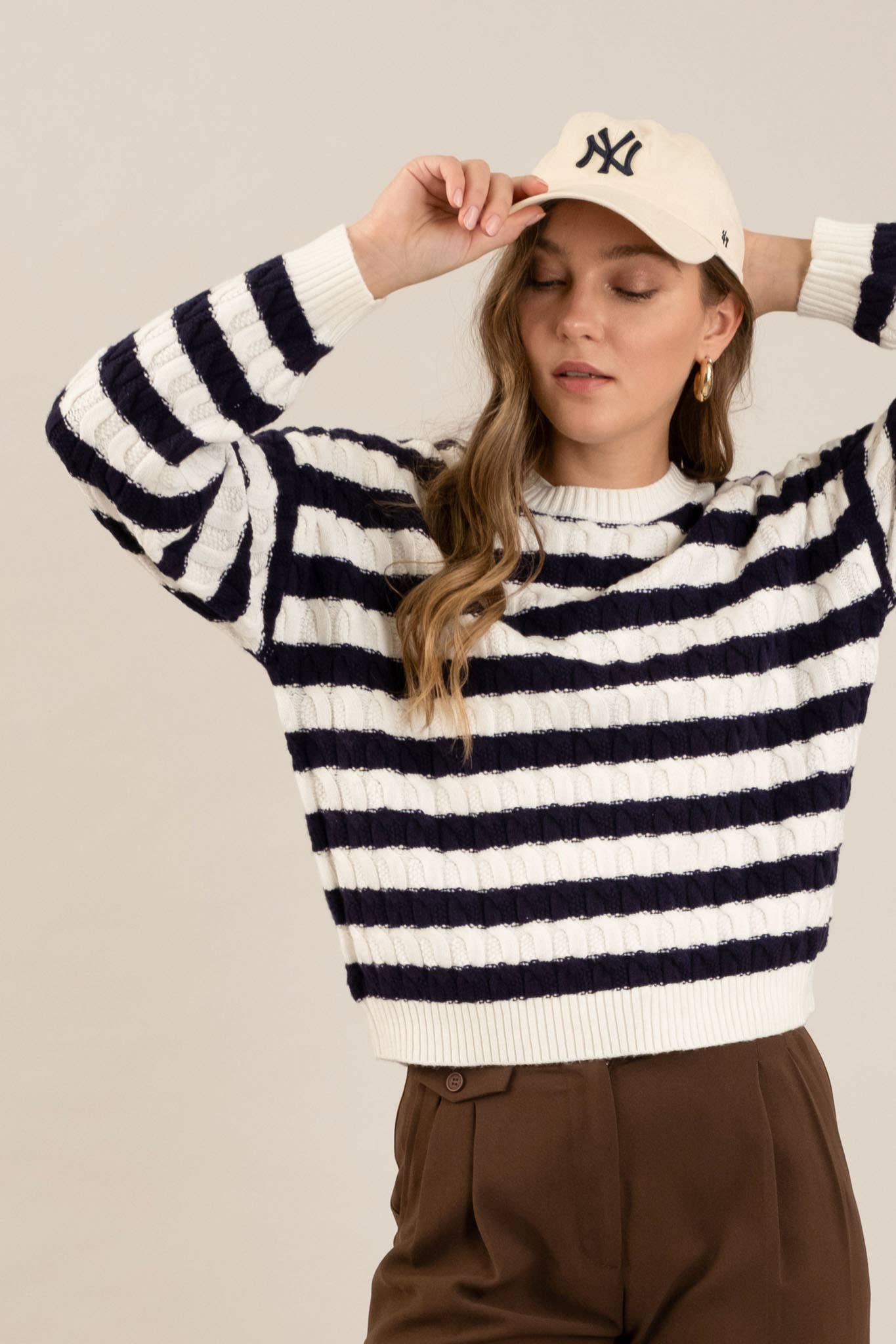 On Board Stripe Sweater