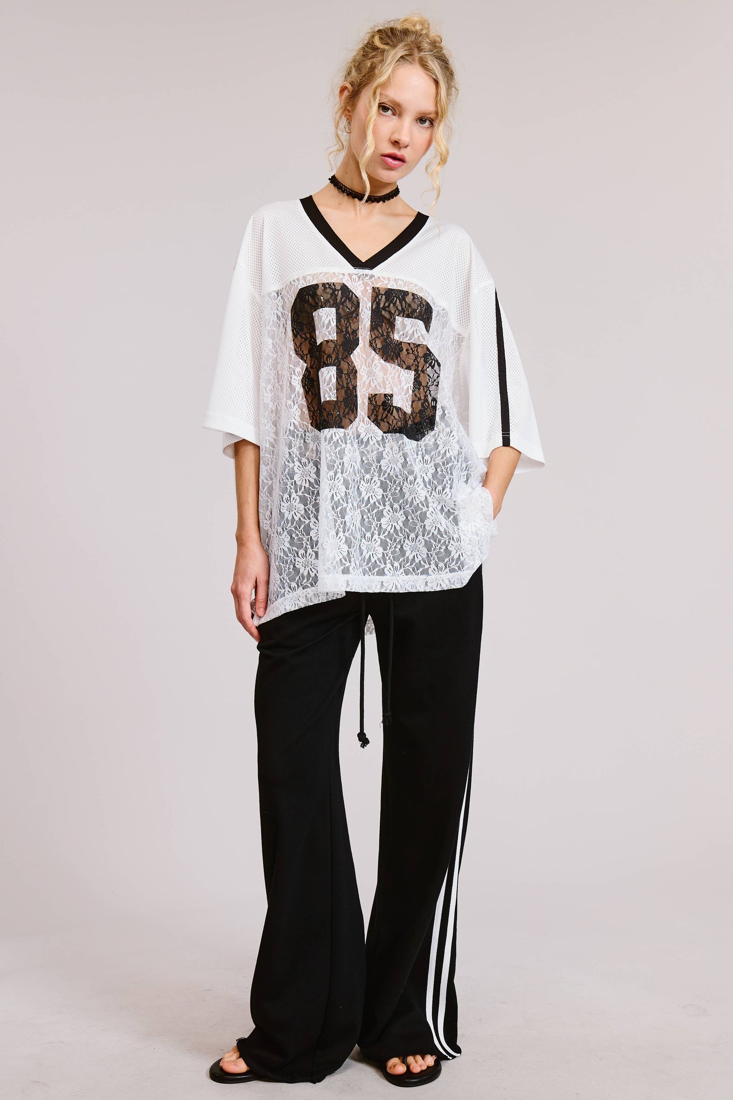 85 Lace Jersey