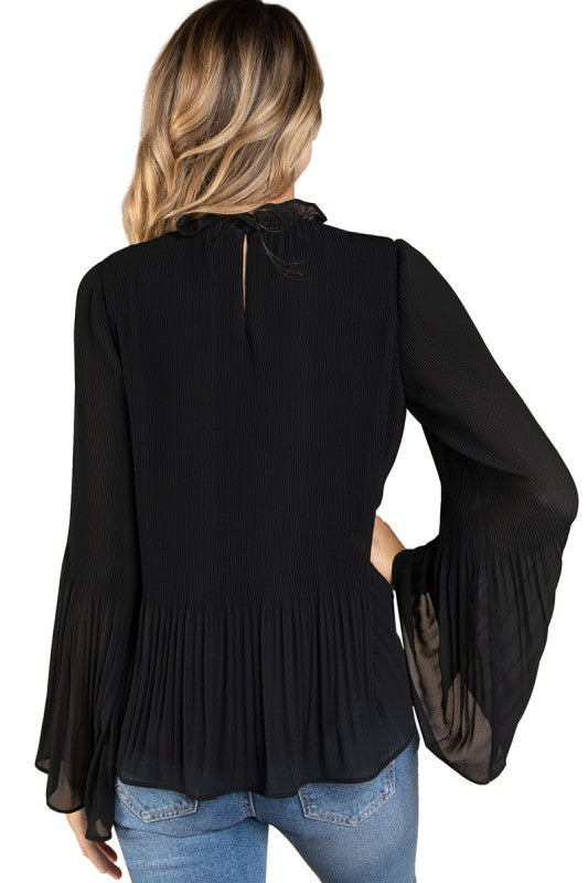 Modern Day Pleated Blouse