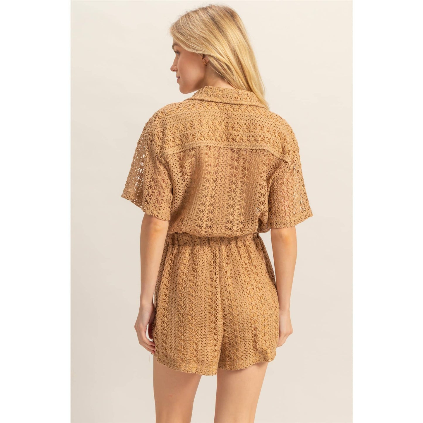 Marigold Crochet Romper