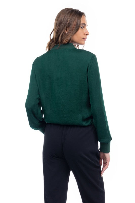 Good Luck Satin Bomber