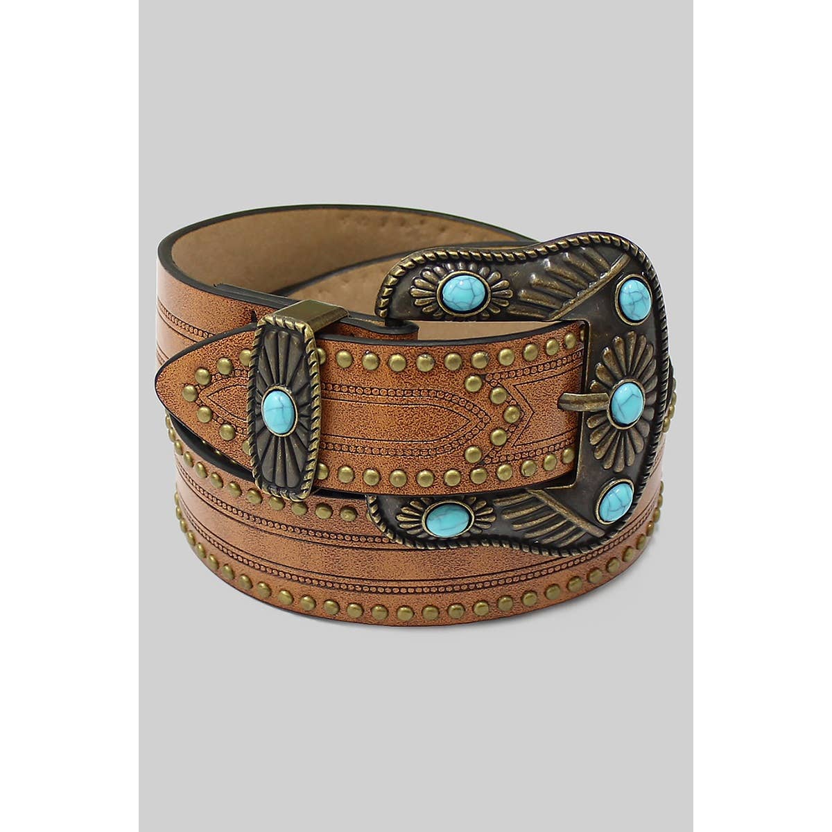 Studded Western Belt
