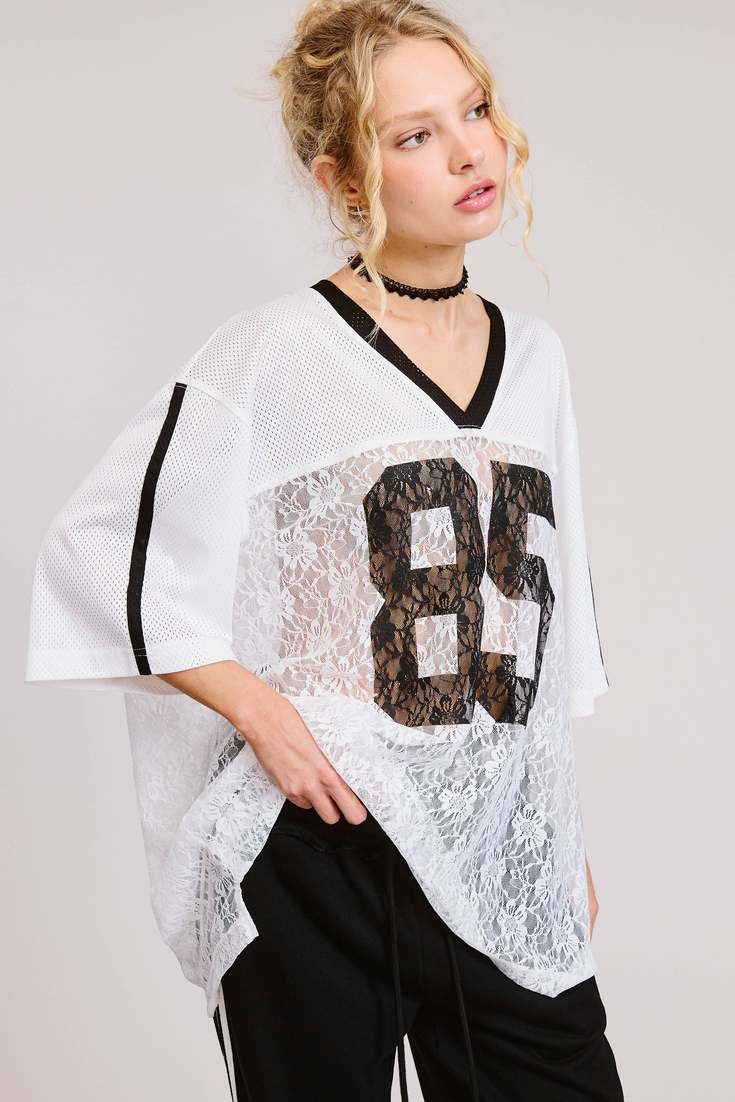 85 Lace Jersey