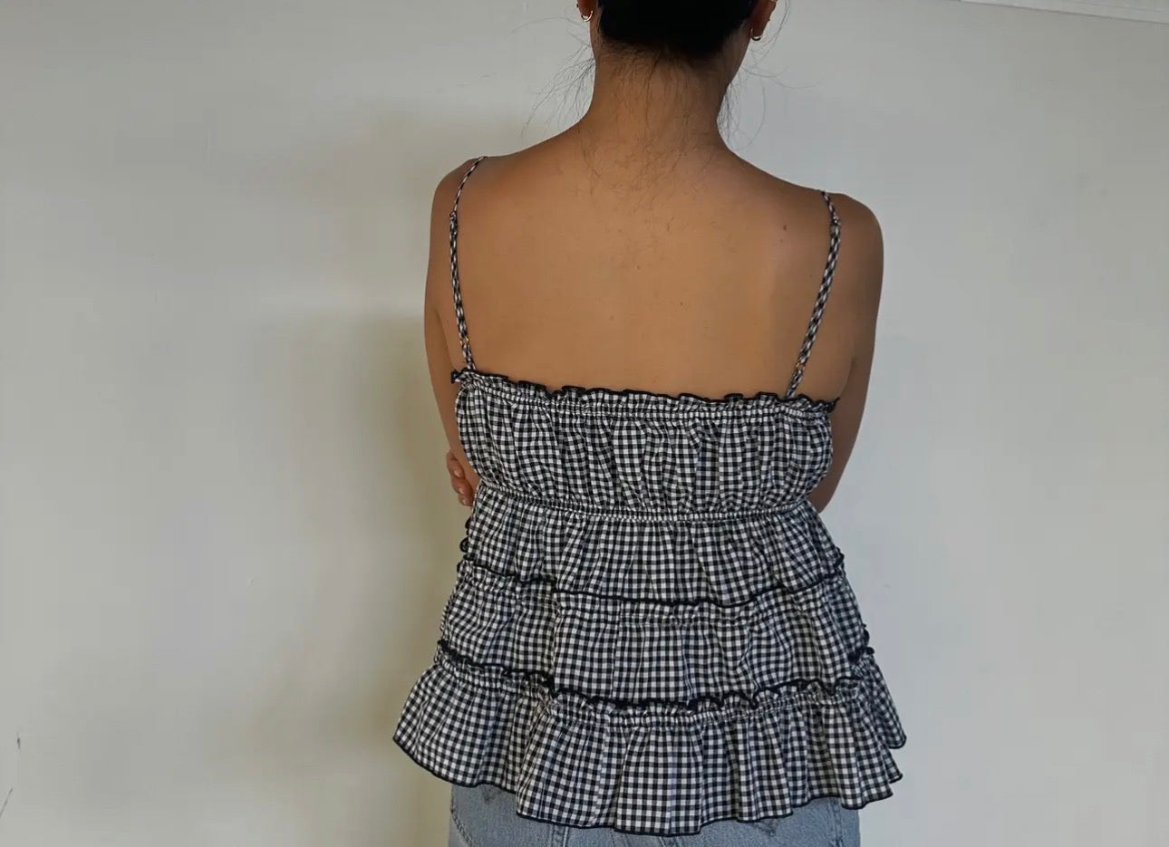 Ruffle On Ruffle Tank