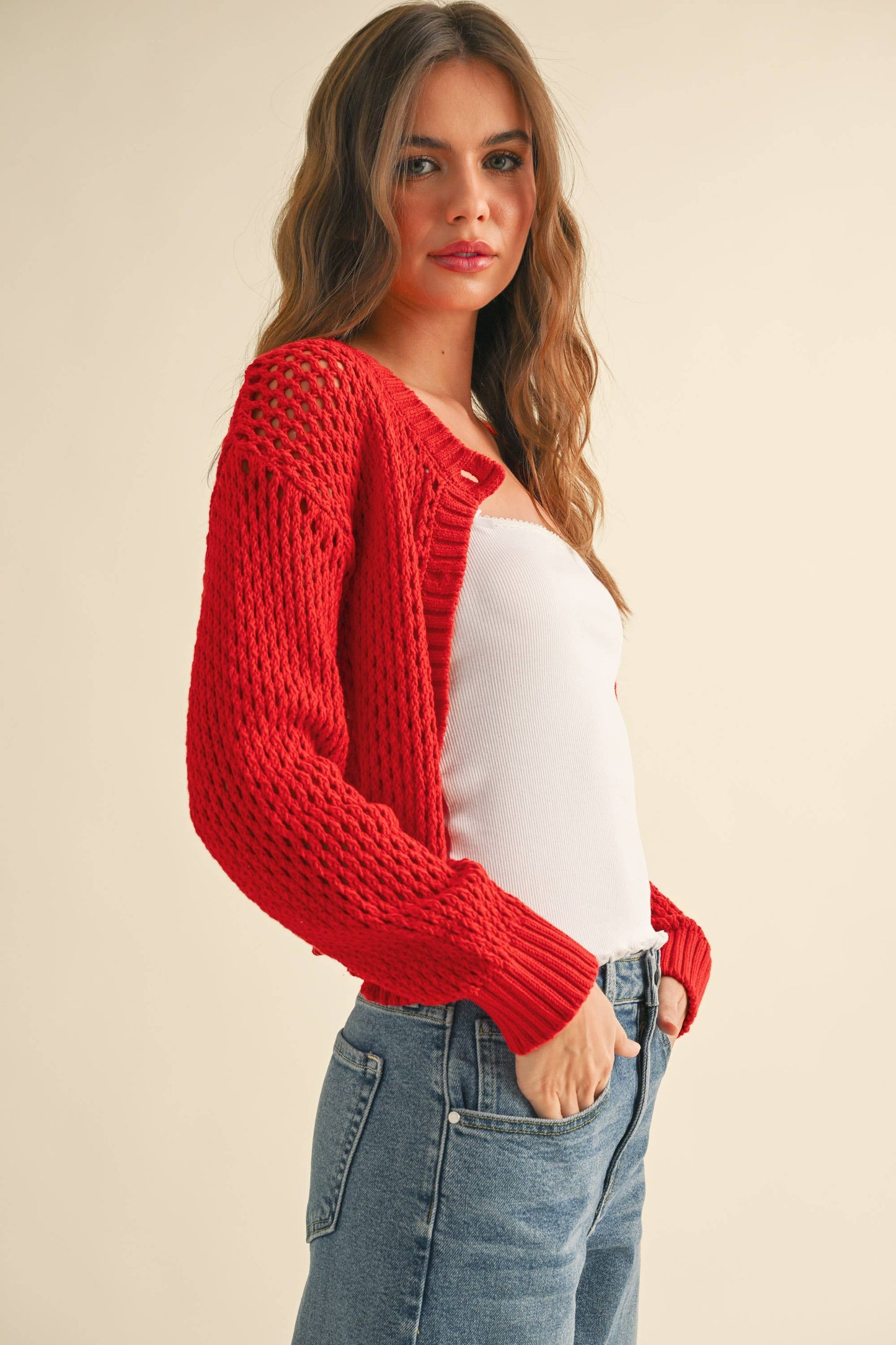 Cherry Cardi