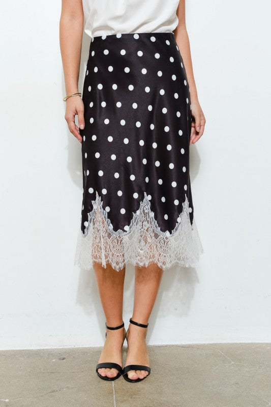 Amour Polka Dot Skirt