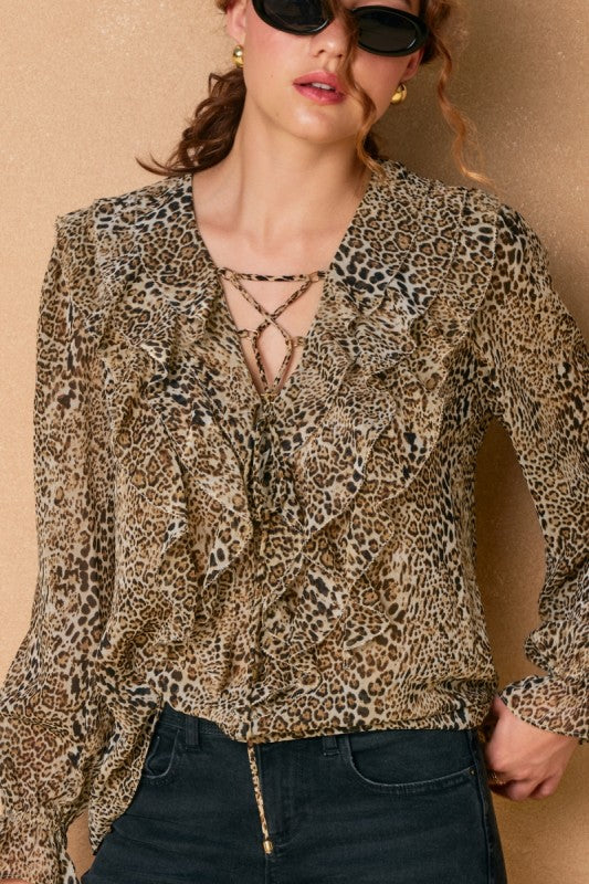 Ash Panther Blouse
