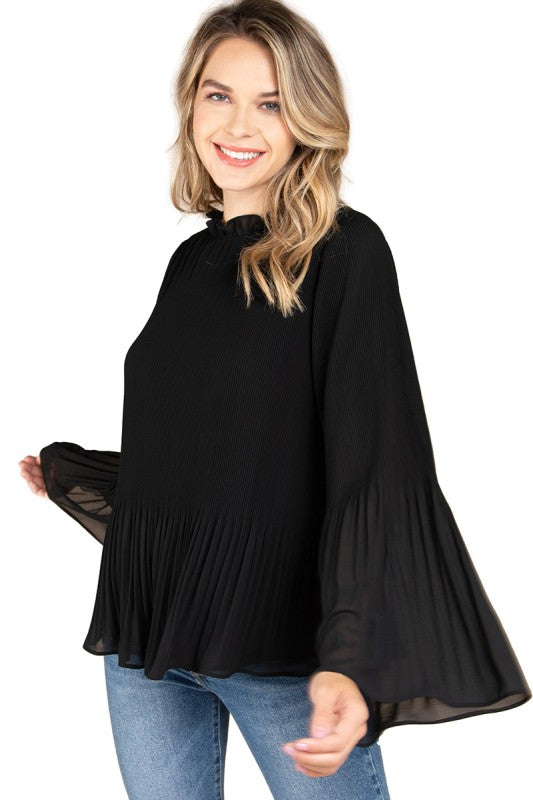 Modern Day Pleated Blouse