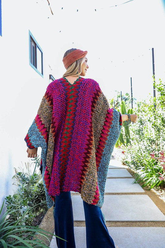 Sedona Crochet Ruana