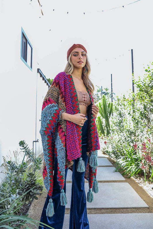 Sedona Crochet Ruana