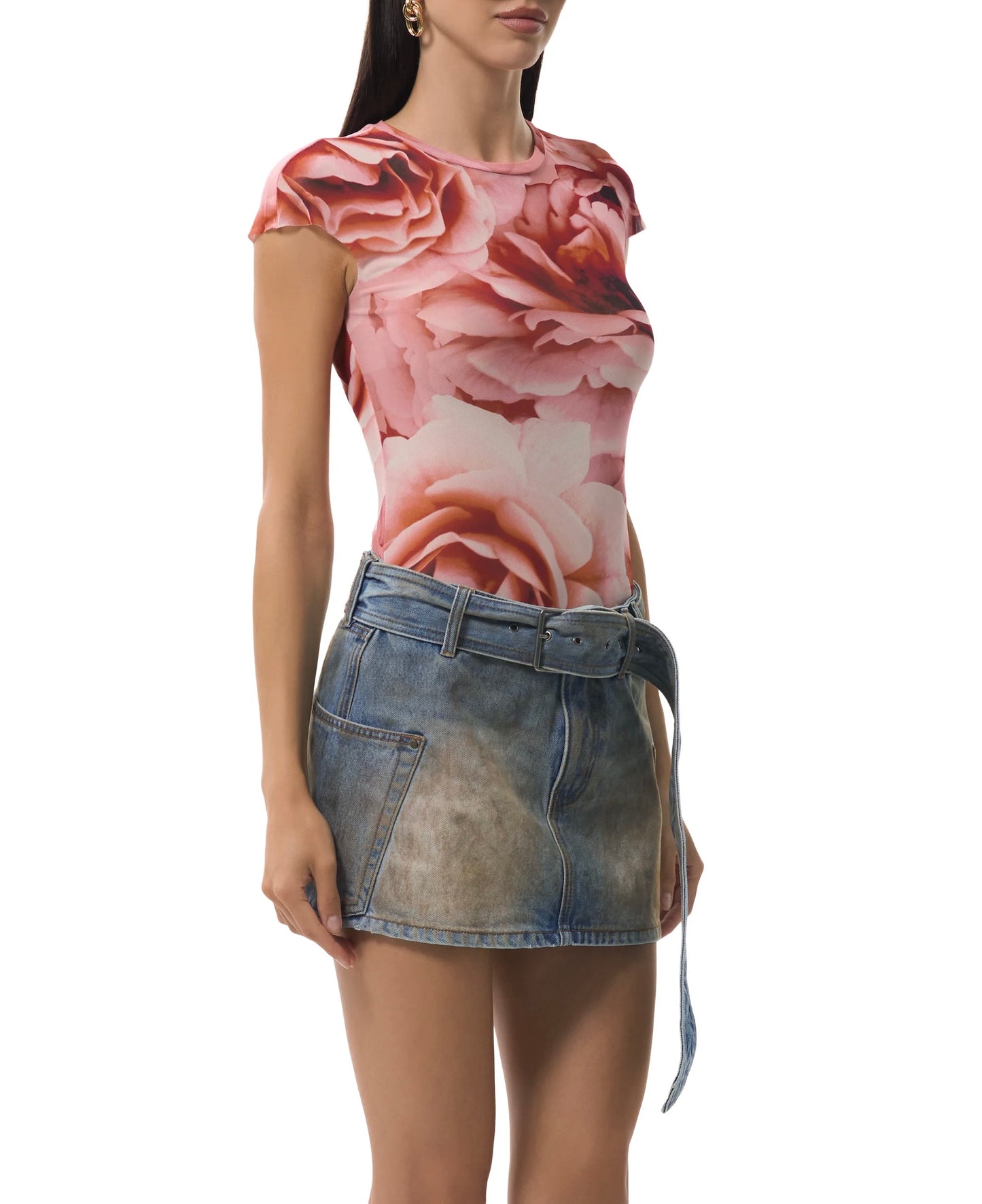 Nina Top- Peach Rose
