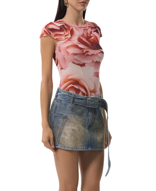 Nina Top- Peach Rose