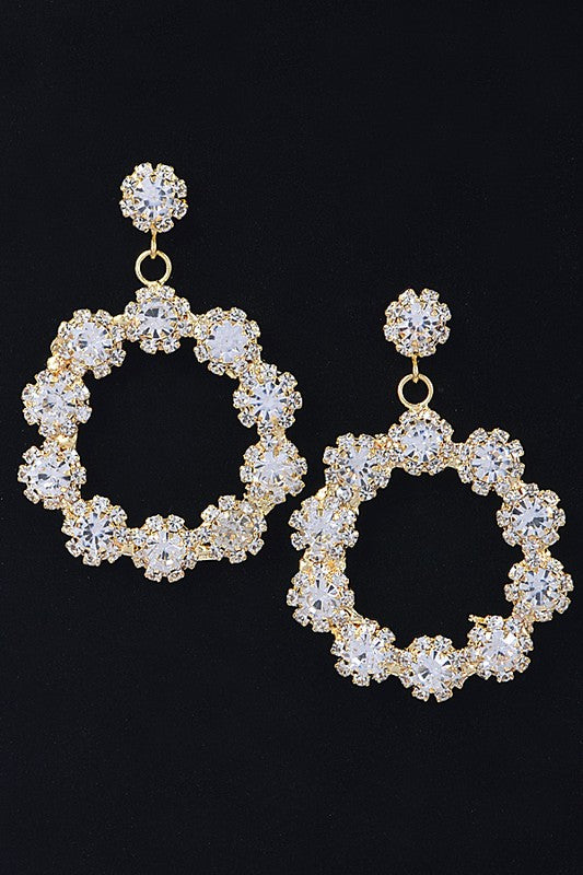 Glisten Flower Earring