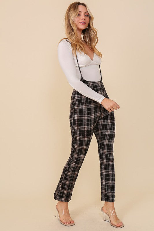 Timeless Plaid Jumpsuit