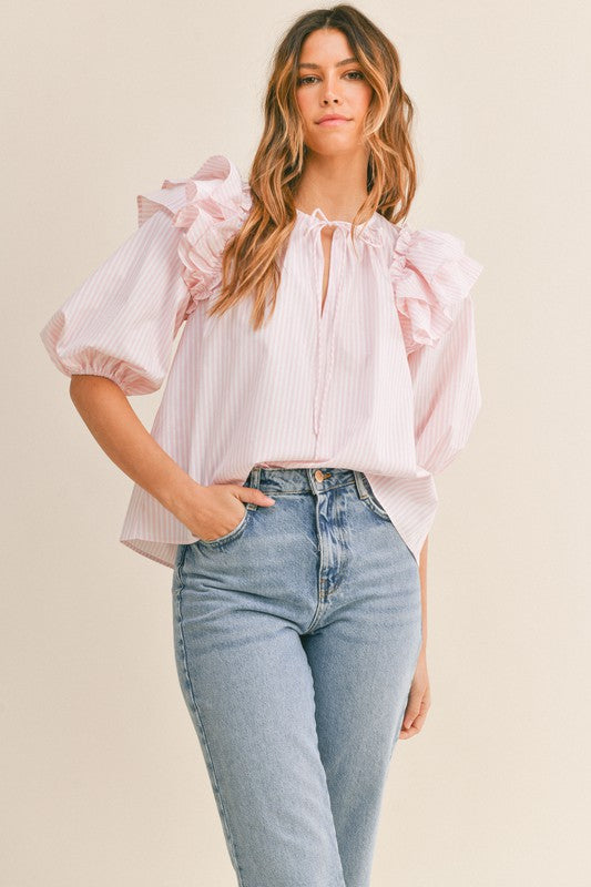 Reese Puff Sleeve Blouse
