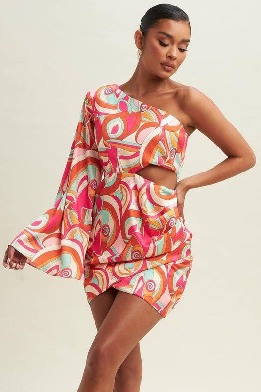 Bungalow One Shoulder Dress