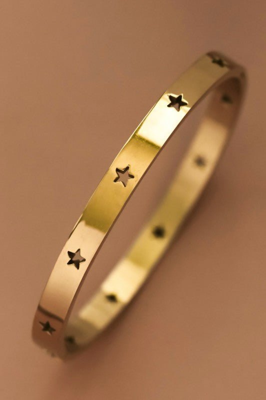 Star Bangle Bracelet